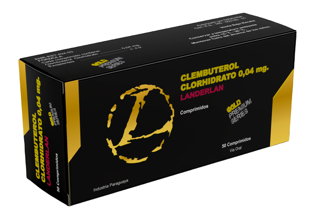 Clembuterol 0.04 mg / 50 comprimidos