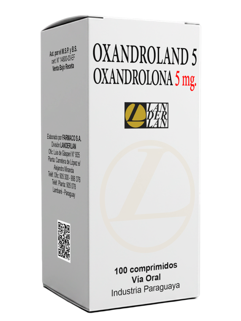 Oxandroland 5 mg / 100 comprimidos