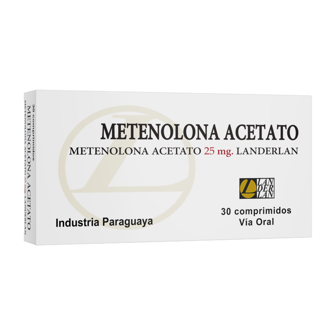 Metenolona Acetato 25 mg / 30 tabs