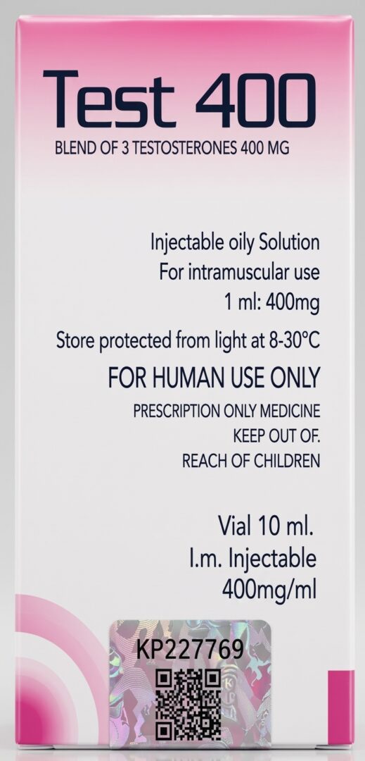 Testosterona 400 mg