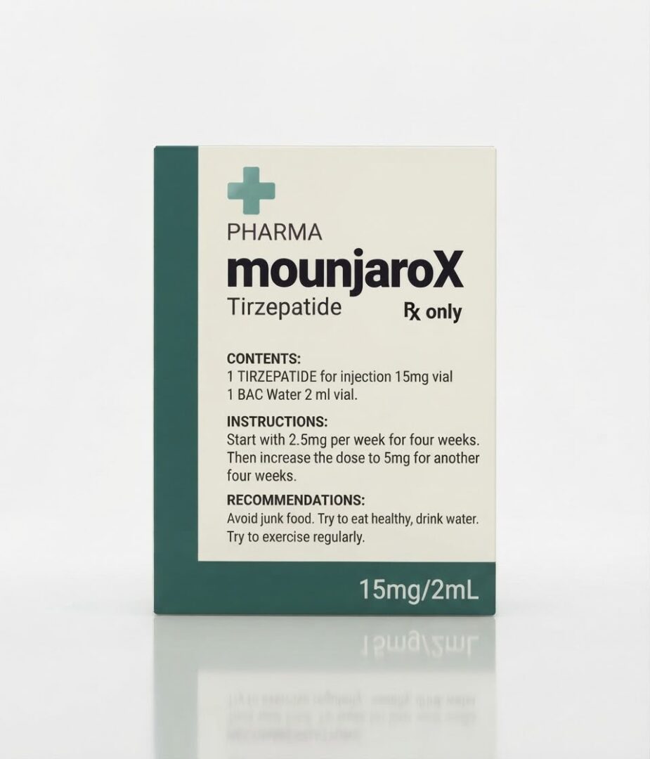 MOUNJAROX TIRZEPATIDA 15MG/2ML